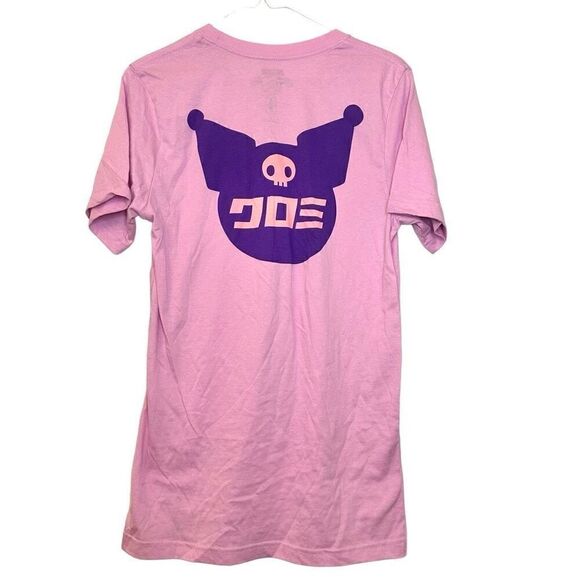 NWT Girl Skateboard Co X Sanrio Tokyo Speed Character Cotton T-shirt Pink Small - Picture 1 of 5